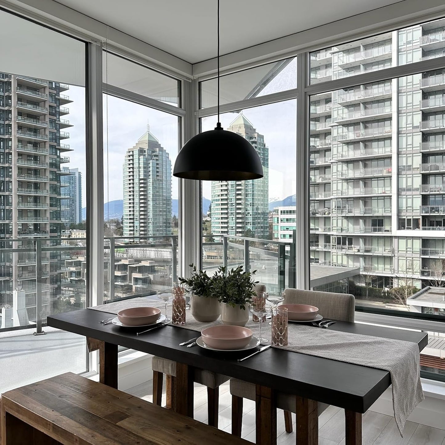 Melrose Pendant Dome Light