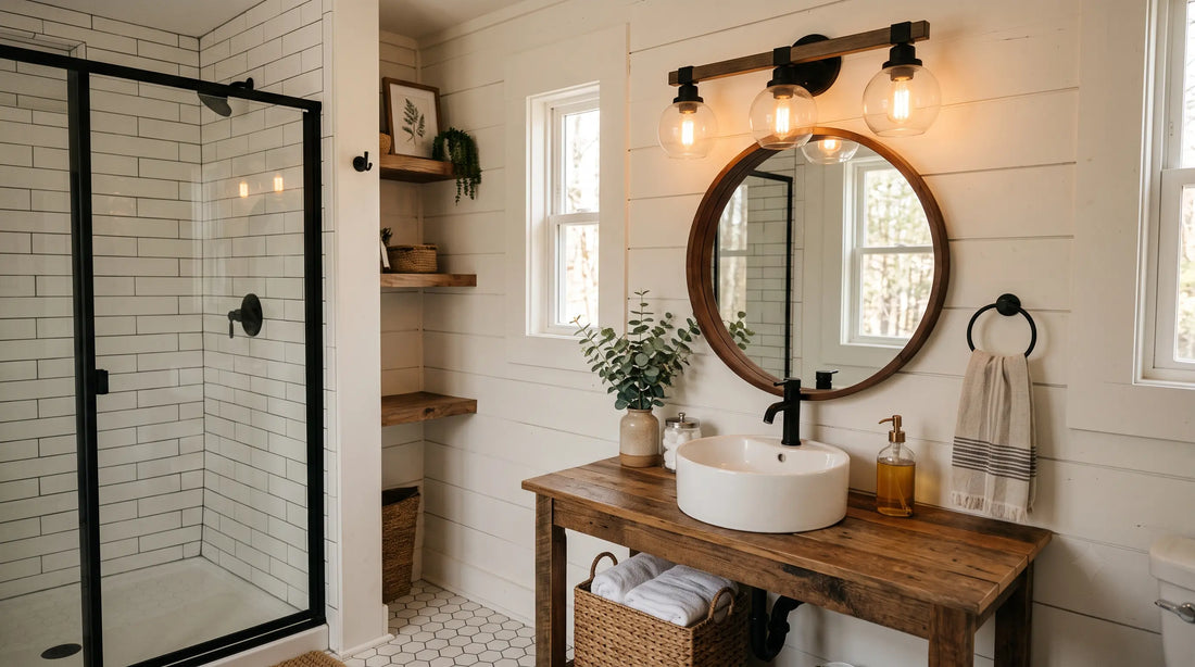 12 Bathroom Vanity Lights Ideas for Small Bathrooms