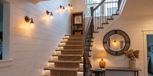 15 Staircase Wall Lighting Ideas That Add Style and Safety