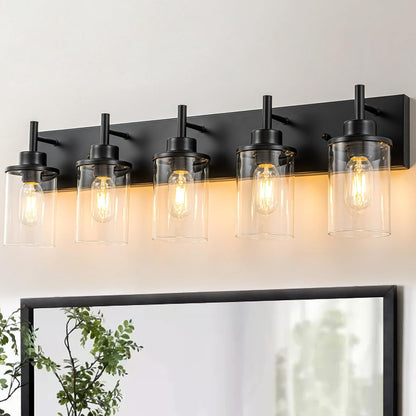 Clear Glass Shade Wall Sconce
