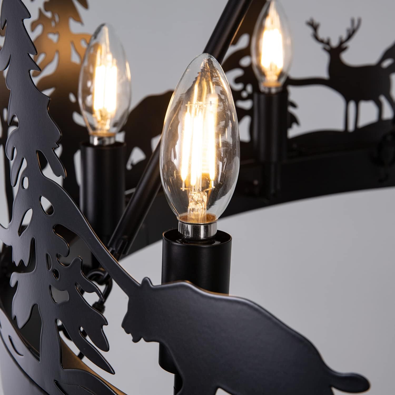 Black Forest Wagon Wheel Chandelier
